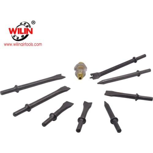 Wilin pneumatic air hammer chisels for chipping riveting cutting piercing rusting punching all accessory
