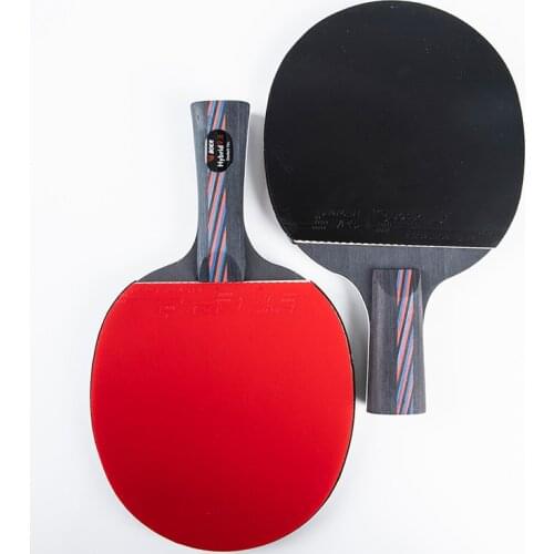 Professional Racket For Ping Pong 6 Stars Rubber Nano-carbon Racket For Table Tennis Gummy Toner Glue For Ping Pong Training
