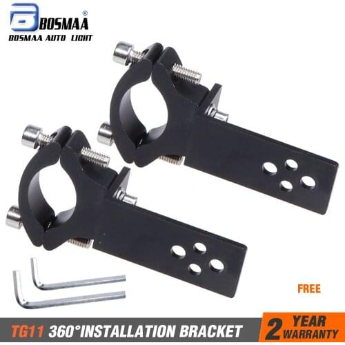 Professional Mount Repalcement Motorcycle Use Aluminium Alloy Headlight Bracket Screw Install Clamp Fork Cafer Racer Accessories