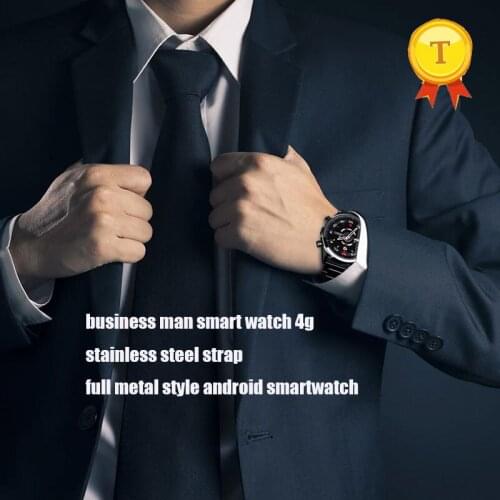 New Arrival full metal Android 7.1 Smart Watch 4G Sport Watch With GPS hd Camera WIFI Heart Rate Monitor Sim Card SmartWatch man