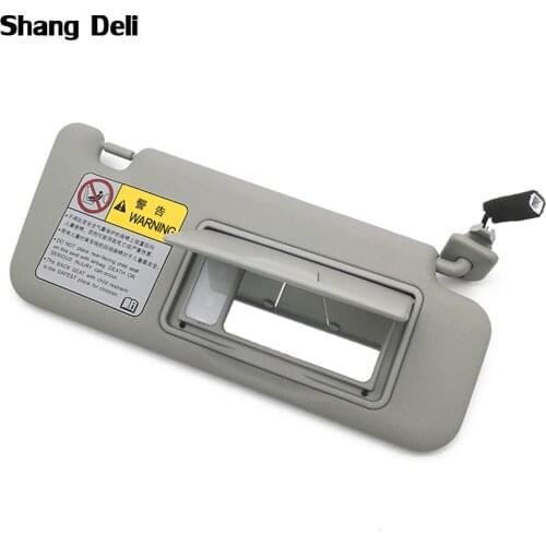 Sun Visor Sun Shield With Glass Mirror Lamp Sunvisor Suitable for Suzuki Vitara Car Accessories
