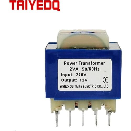 Transformer EI28*17 2W pin type power transformer AC 220V Copper coil Needle horizontal For electronic equipment