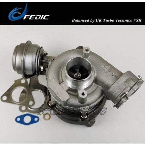Turbocharger GT1749V 758219 Turbine full turbo for Audi A4 A6 Skoda Superb VW Passat B5 B6 2.0 TDI 103 Kw 140 HP BRE BRF BVG BVF