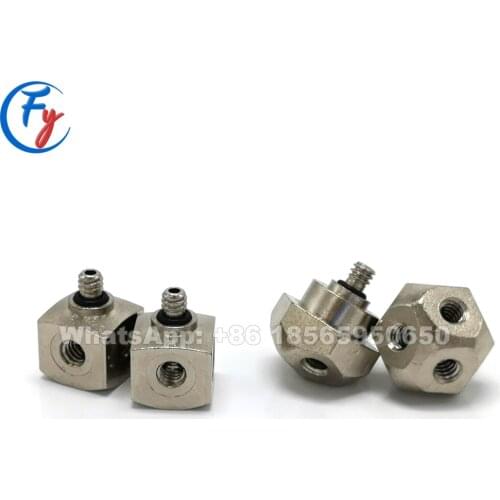High quality stainless steel 3-nozzle cluster, tee connector nozzle fittings, water cooling system accessories for 9.52 mm tube