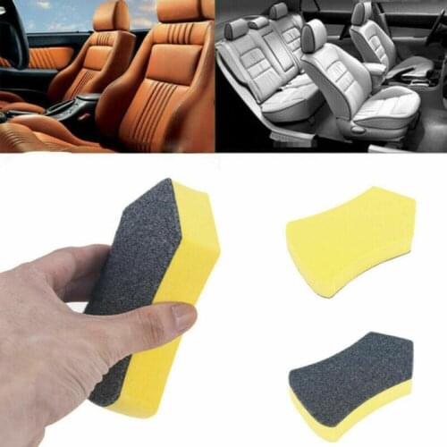 1 Pcs Nano Washing Sponge Car Felt Cleaning Brush Car Home Leather Seat Auto Interior Detailing Cleaning Brush Car Accessries