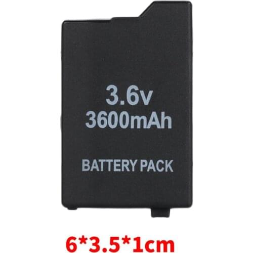 1pc 3600mAh 3.6V Rechargeable Li-ion Battery for Sony PSP2000 PSP3000 PSP 2000 PSP 3000 Gamepad Controller Replacement Battery