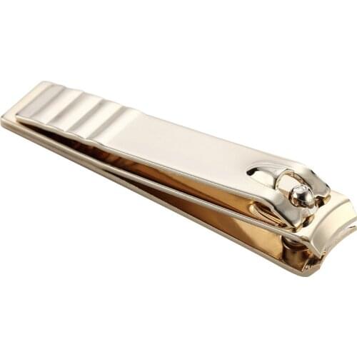 1PC Professional Nail Clippers Carbon Steel High Quality Nail Cutter Gold Silver Repair Finger Toe Tools Finger Toe Scissors