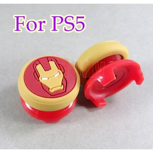 100PCS FOR PS5 Thumb Stick Grip Extender for Sony PlayStation 5 Controller Analog Cover Case Skin Joystick Silicone Rubber Cap