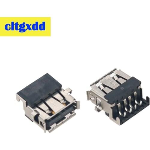 Cltgxdd 2-10pcs Laptop Motherboard USB Jack Socket Connector For HP G62 CQ62 G72 CQ72 Data Interface Female Socket