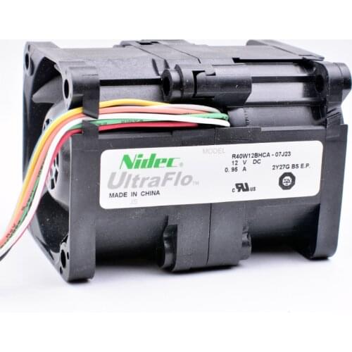 Brand new original R40W12BHCA-07J23 4cm 40x40x56mm 4056 DC12V 0.95A Server cooling fan