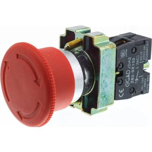 Emergency Stop Switch 122514 122514GT for Genie S-40 S-60 S-80 Z-20/8 Z-30/20 Z-45/22 Z-60/34