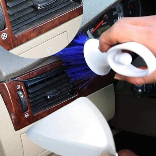 Car Air Vent Slit Cleaner Brush Dusting Blinds Keyboard Cleaning Brushes Cleaner for Hyundai ix35 iX45 iX25 i20 i30 Sonata