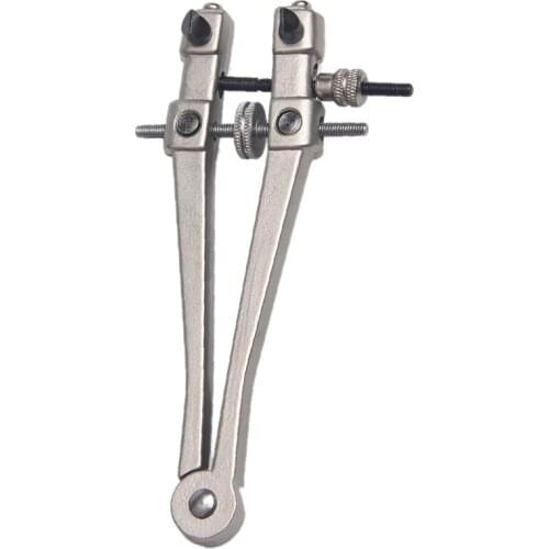 2 Jaw Watch Case Opening Pliers Jewelry Watch Case Screw Back Opener Wrench V-Shaped Watchmaker Repair Tool