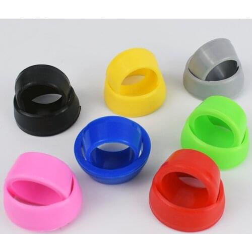 2 Pcs Mountain Road Bike Seatpost Rubber Ring Dust Cover MTB Cycling Silicone Bicycle Seat Post Case Small/ Big Size