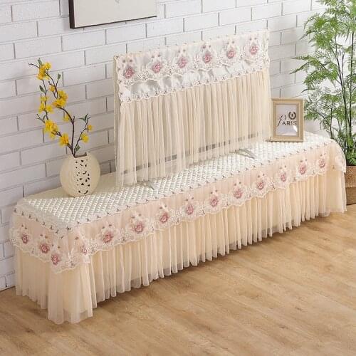 LCD TV Cover Lace Hanging Vertical TV Dust Cover Flat Curved Surface Customizable TV Cover monitor dust cover