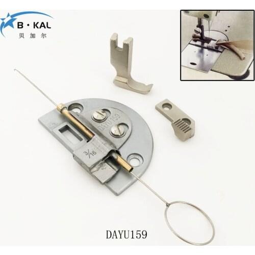 DAYU159 pull dark ear drum winder single needle lockstitch machine belt turning pull cylinder beader