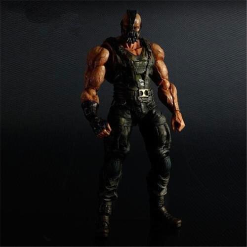 PLAY ARTS The Dark Knight NO.2 Bane Trilogy Mercenary Movie Character Action Figure Model Toys 26cm