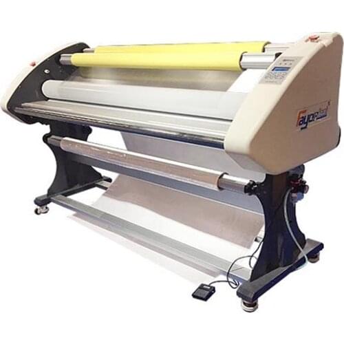 FY-1600SE Linerless film hot laminating machine for laminating sticker ,bakclit and paper board