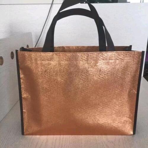 Customized Laminating Non-woven Bag Gift Bag 4 Color Option 100PCS/LOT Free Shipping