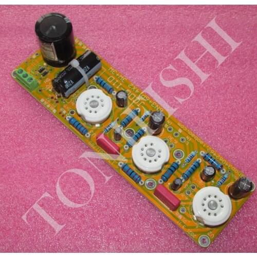 Classic 6N3+6P14 3W+3W tube stereo power amplifier board JCDQ11D, one point grounding, quiet line
