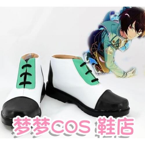 Ensemble Stars Sakuma Ritsu Anime Characters Shoe Costume Prop Cosplay Shoes Boots For Halloween Carnival Custom Made