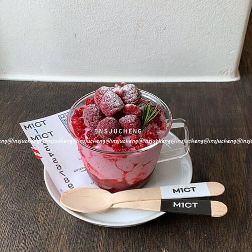 Cute Transparent Glass Cup Modern Dessert Yogurt Juice Milk Coffee Glass Cup With Handle Vasos De Vidrio Drinkware DE50BZ