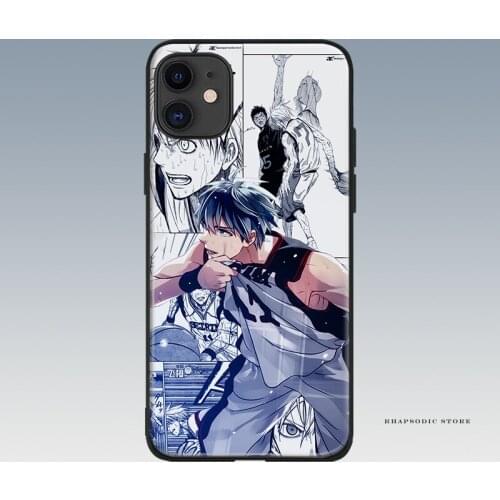 Tetsuya Kuroko no Basuke anime For iPhone 6 6s 7 8 Plus X XR XS 11 Pro Max soft silicone Phone case cover shell