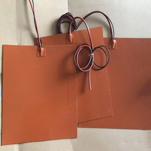 Heater element Silicone stampante 3d letto riscaldato 400x400mm 24v 350W electric heater palater industrial heater/heat Warming