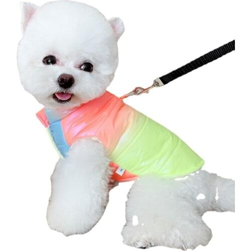 Dog Coat Jacket Winter Dog Harness Vest Puppy Small Dog Clothes Chihuahua Yorkshire Pomeranian Poodle Schnauzer Clothing Outfit