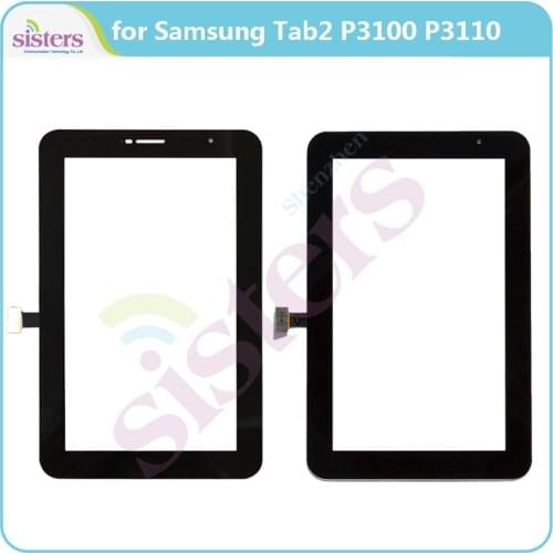 Touch Screen For Samsung Galaxy Tab 2 7.0 P3100 P3110 Touch Sceen Digitizer Tab2 GT-P3100 Touch Glass Tablet Panel Glass 3G WIFI
