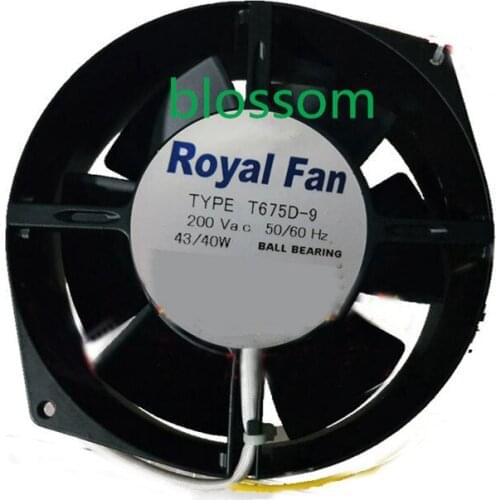 Type T675D 200V Royal Fan 17215055 Fan 6months Warranty