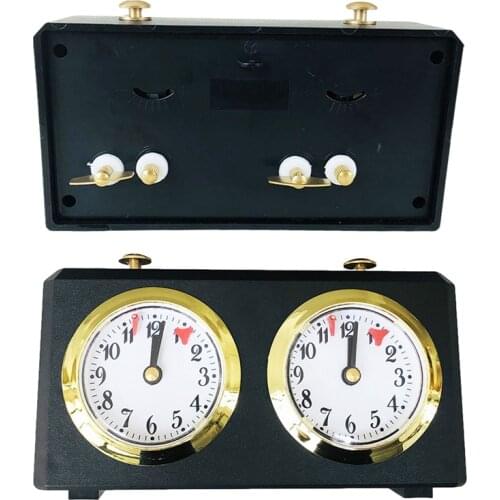 Retro accurate portable and professional master game chess clock competition game timer gift professional mechanical countdown