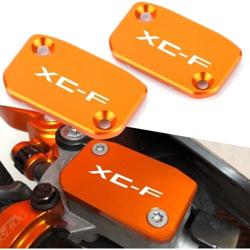 250 350 450 XCF XC-F Brake Fluid Cylinder Master Reservoir Cover Cap Protector For KTM 250XC-F 07-21 350XC-F 11-21 450XC-F 13-21