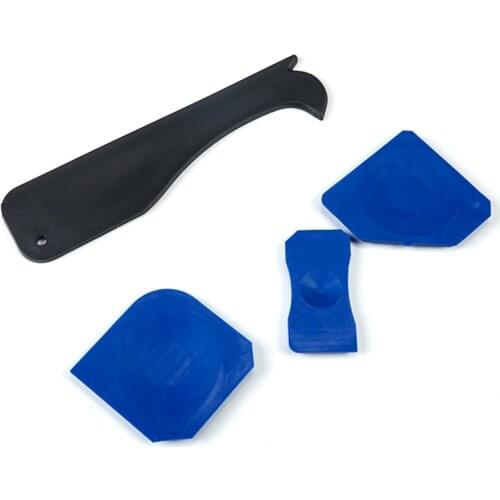 4 Pack Caulking Tool Kit Silicone Sealant Finishing Tools & Caulk Remover for Kitchen Bathroom Window Shower Sink Joint SCI88