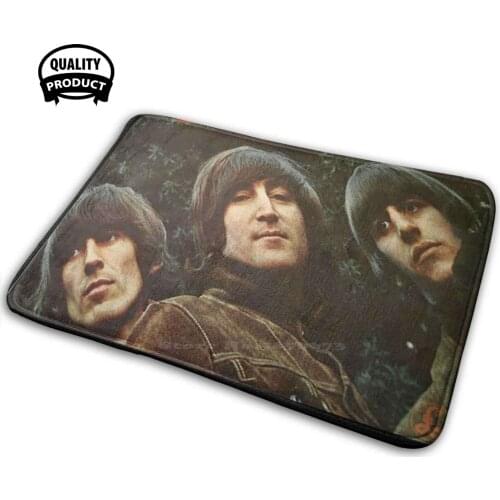 The Album Cover Tshirt 3D Soft Non-Slip Mat Rug Carpet Cushion The Music 60S Ringo 70S John Liverpool Paul R England George