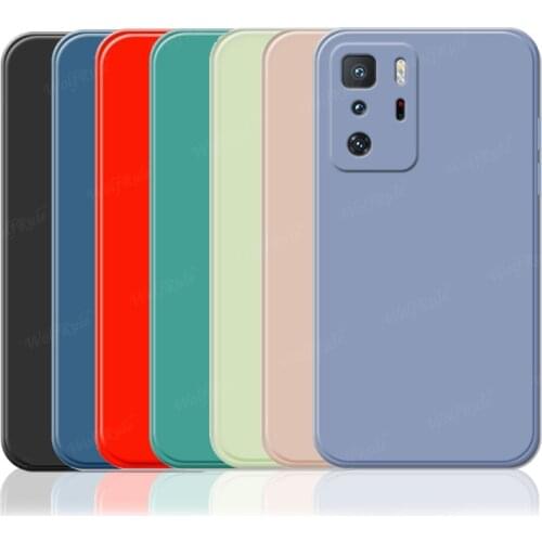 For Cover Xiaomi Poco X3 GT Case For Poco X3 GT X3 Shockproof Silicone Liquid Bumper TPU Soft Case For Poco X3 Pro X3 GT Fundas