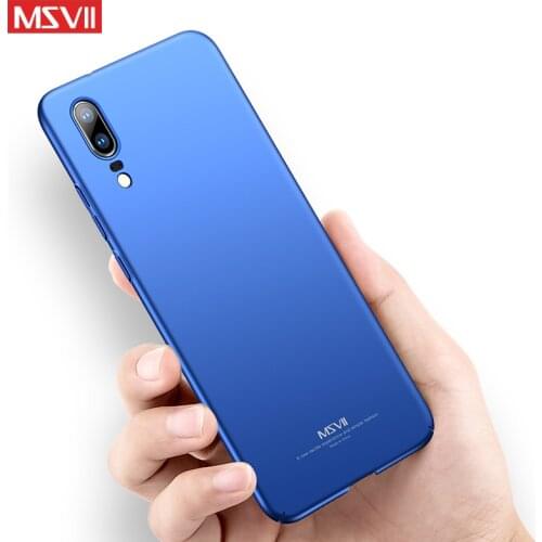Huawei P20 case Msvii For Huawei P20 lite case cover Slim PC Hard Back Cover for Huawei P20 pro For Huawei P 20 phone Cases