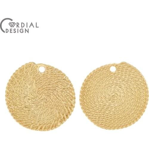 Cordial Design 100Pcs 25*26MM Jewelry Accessories/DIY Charms/Connectors/Hand Made/Earrings Pendant/Jewelry Findings & Component