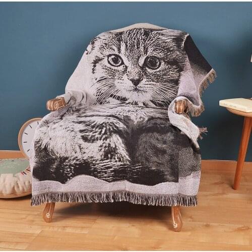 Home Textile Air/Sofa/Bedding Throws Cartoon Thread Blanket Winter Warm Soft Bedsheet