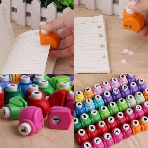 15 kinds Mini Paper Cut Punch Scrapbook Card Craft Cutter Stencil Handheld Making Hole