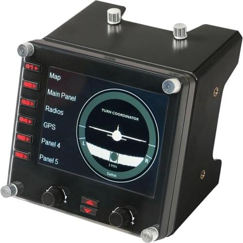 Multi-Instrument Panel LCD Panel Flight Simulation Controller for Rotki Flight Instrument Panel