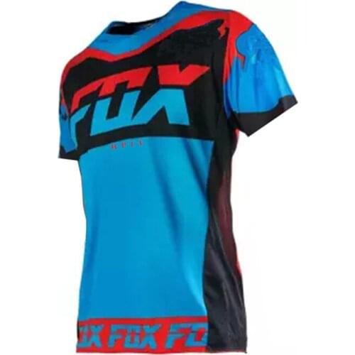 Mens downhill jersey hpit fox mtb shirts mountain bike offroad dh motorcycle motocross sportwear bicycle mtb jersey cycling