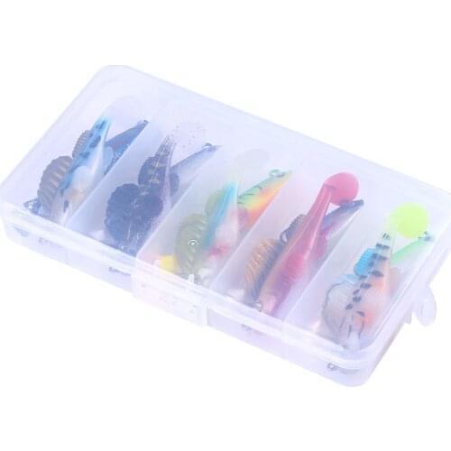 10pcs Fishing Lures Box Kit Plastic Soft Bait 7cm 14g 8cm 10g Wobblers Crankbait Tackle Bass Bait For Fishing Wobber Sets