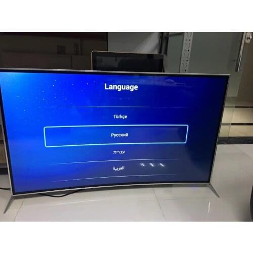OEM 32 43 50 55 inch factory best wholesale price 4k Full HD android Smart TV T2 global version led television TV