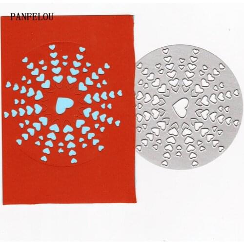PANFELOU Love a compass Scrapbooking DIY album cards paper die metal craft stencils punch cuts dies cutting dies