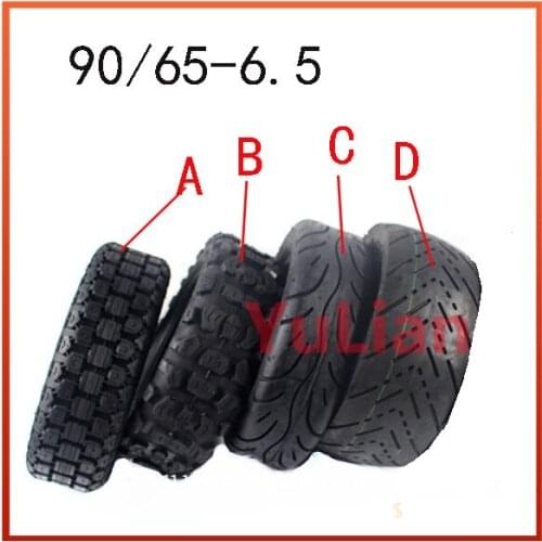 Super 11 inch Pneumatic Tire for Electric Scooter FOR DIY Cross-country TIRE 90/65-6.5 TUBELESS TIRE