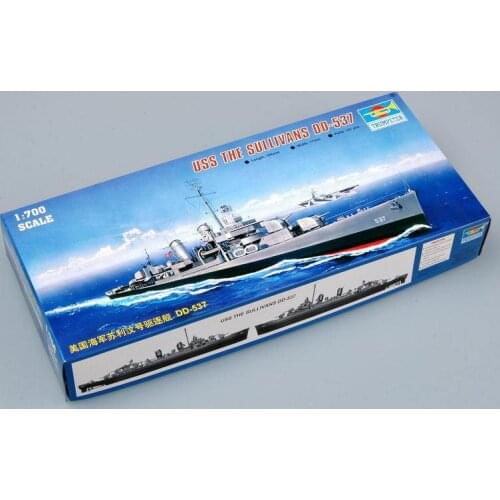 Trumpeter 05731 1/700 USS The Sullivans DD-537 Assembly Model kits