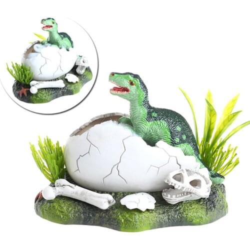 Aquarium Dinosaur Decorations Aquarium Ornament New Born Baby Dinosaur Live Action Aquarium Ornament Fish Tank Decoration