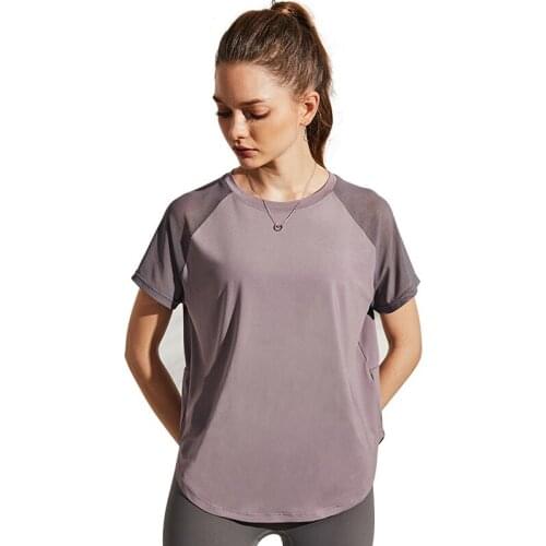 2021 Women T Shirt Fitness Gym Running Shirt Sexy Yoga Vest Sport Bralette Tank Top Breathable Sleevel Shirts