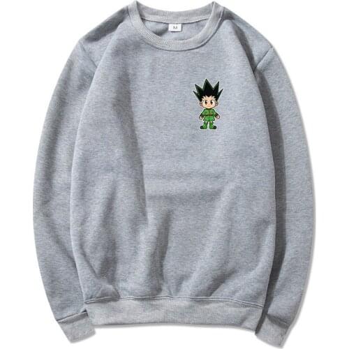 2021 Anime Cartoon Hunter X Hunter Hoodies Men Women Sweatshirts Pullovers Unisex O-neck Cotton Plus Size Casual Hoody 300